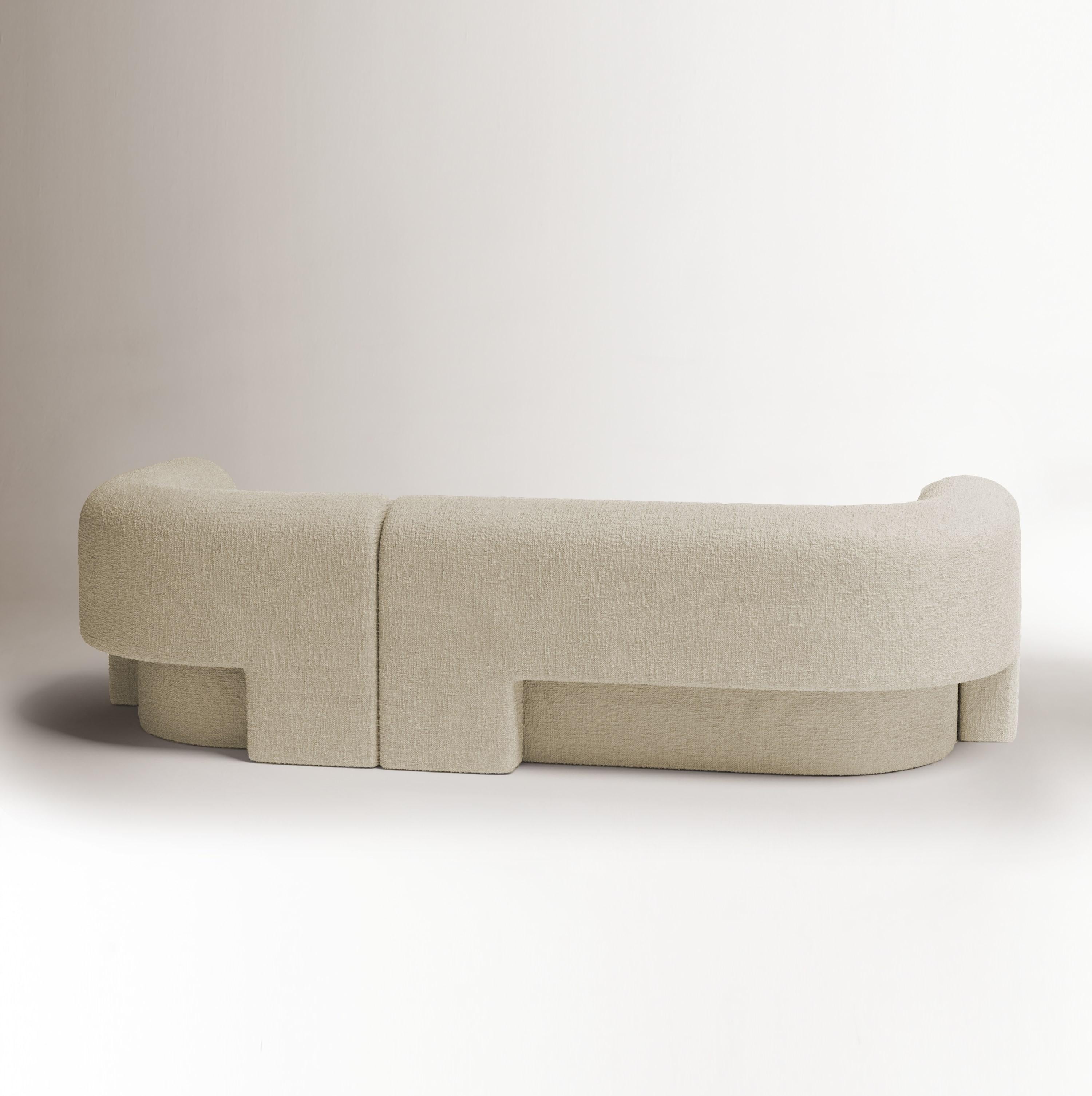 Portuguese Slide Modular Couch Beige For Sale