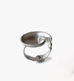 Slide Ring in Sterling Silver by Kirsten Muenster Jewelry