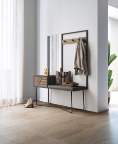 SlideWall Hanger and Mirror