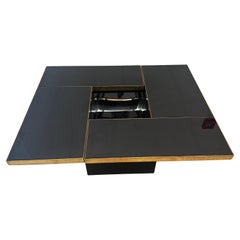 Slide Couchtisch mit Hidden Bar, Belgo Chrom