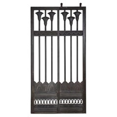 Slide Gate with Egyptian-Inspired Design (portail coulissant avec design d'inspiration égyptienne)