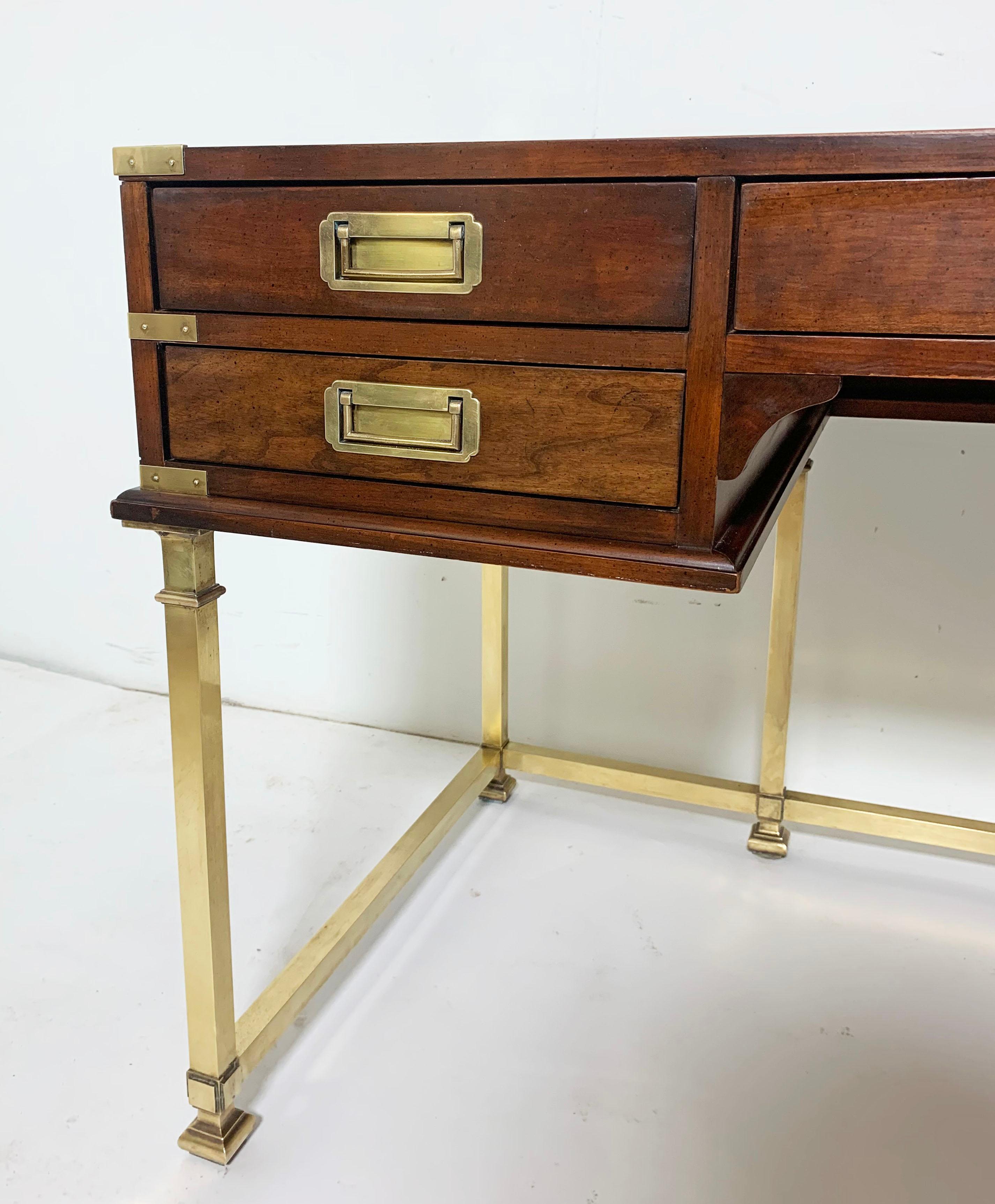 sligh furniture desk leather top