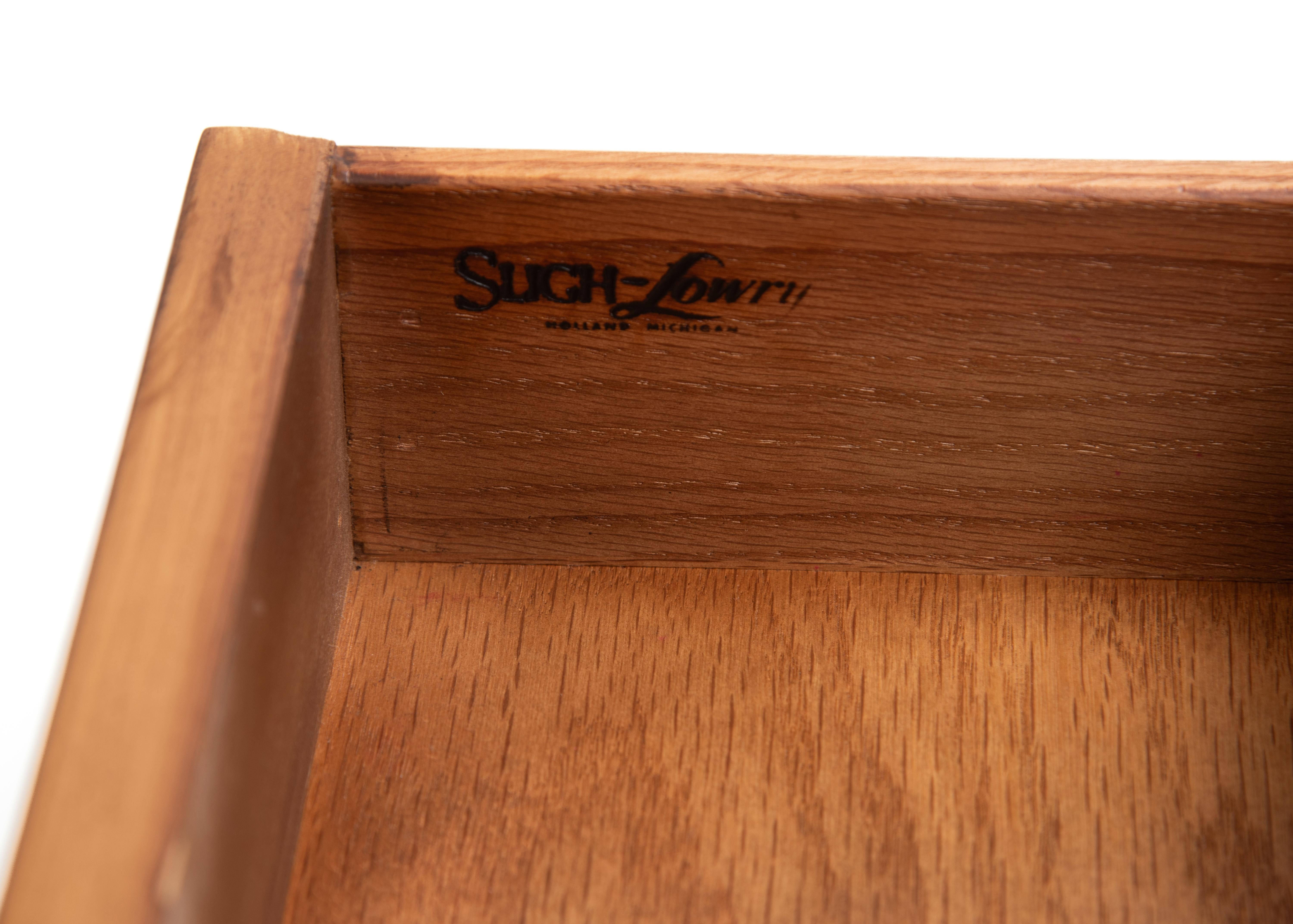 Sligh Furniture Furniture Mid Century Crédence en noyer Jack Cartwright en vente 7