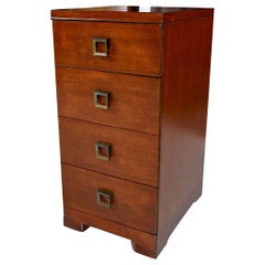 Showers Brothers Mahogany Chest of Drawers Nightstands