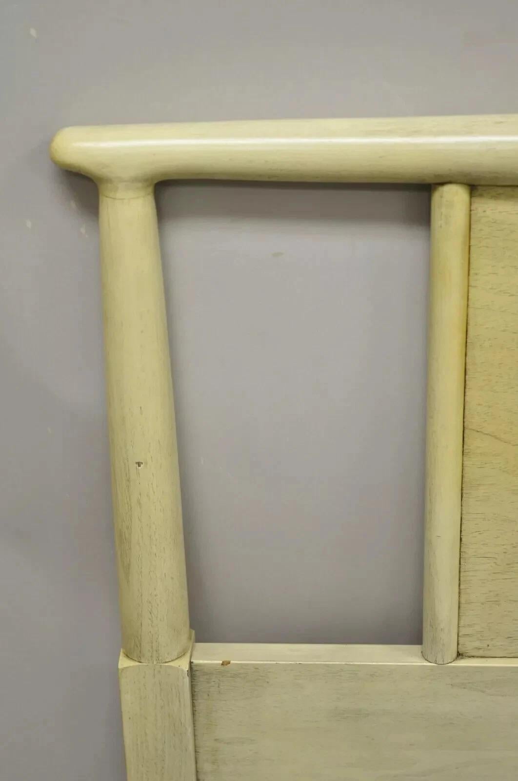 Sligh Mid Century Modern Mahogany Modernist Single Twin Bed Headboards - a Pair For Sale 2