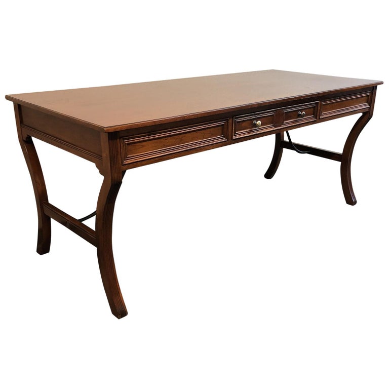 Sligh Wooden Desk For Sale At 1stdibs