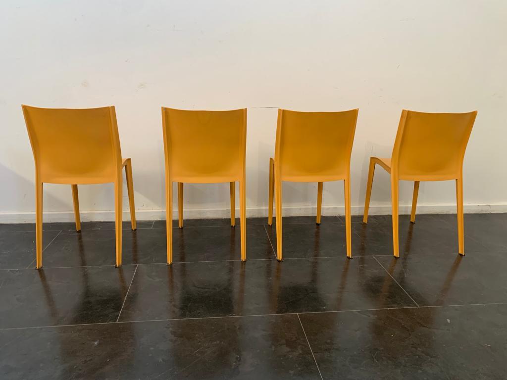Late 20th Century Slik Slik Dining Chairs by Philippe Starck, 1990s, Set of 4 For Sale