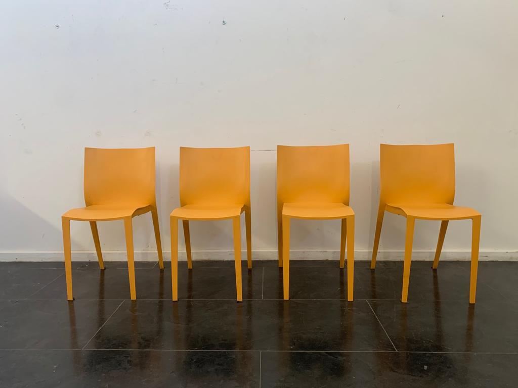 Slik Slik Dining Chairs by Philippe Starck, 1990s, Set of 4 For Sale 2