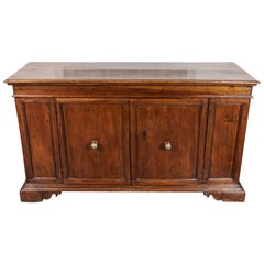 Slim, 19th Century Two-Door Tuscan Buffet