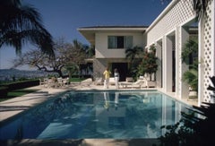 Acapulco Pool Slim Aarons Estate Impression estampillée