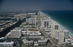 'Aerial Miami Beach' 1972 Slim Aarons Limited Estate Edition