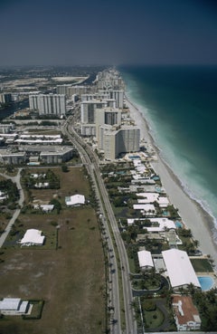 Aerial Miami Beach Slim Aarons Limited Estate Print