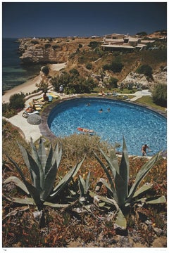 Algarve Hotel Pool 1970 - Slim Aarons Estate Stamped