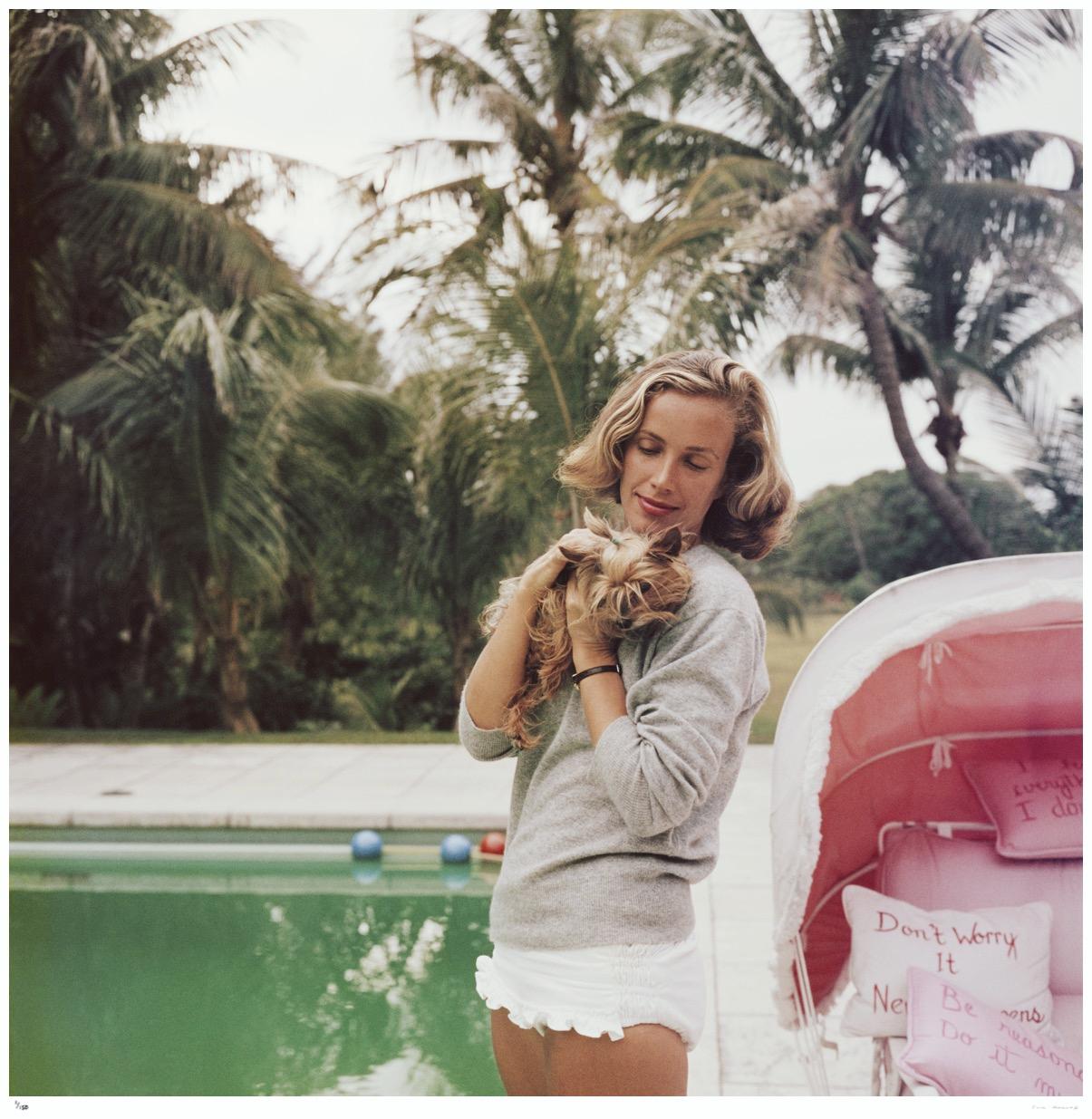Alice Topping 1959 - Slim Aarons Estate Stamped