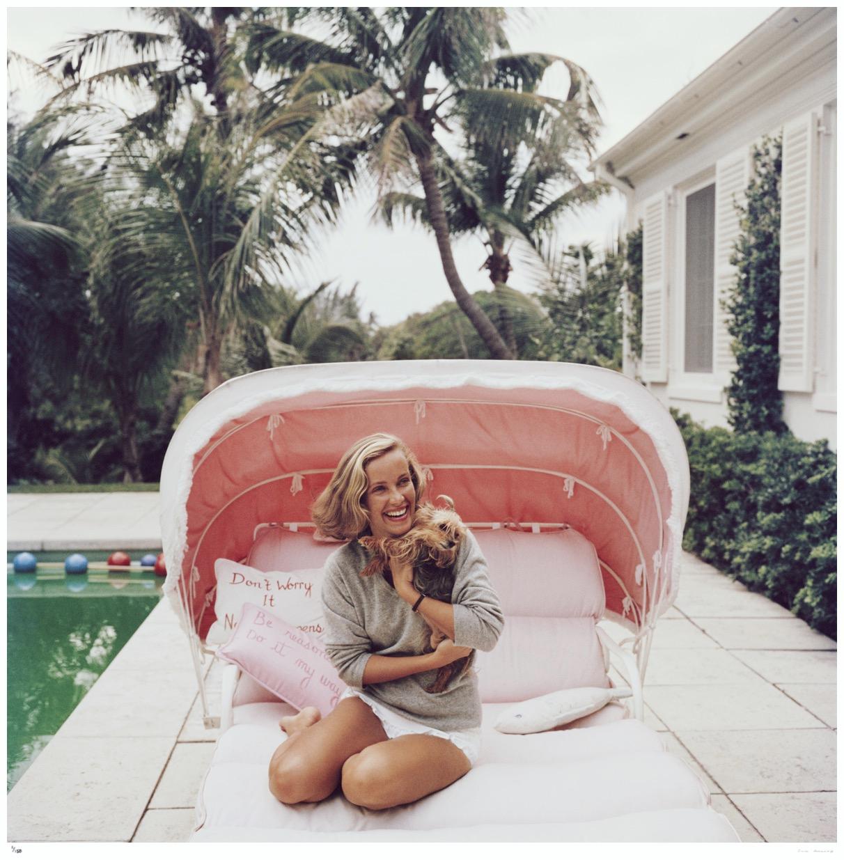 Alice Topping 1959 - Slim Aarons Nachlass gestempelt