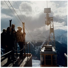 Alpine Skiing 1964 - Slim Aarons Estate Stamped