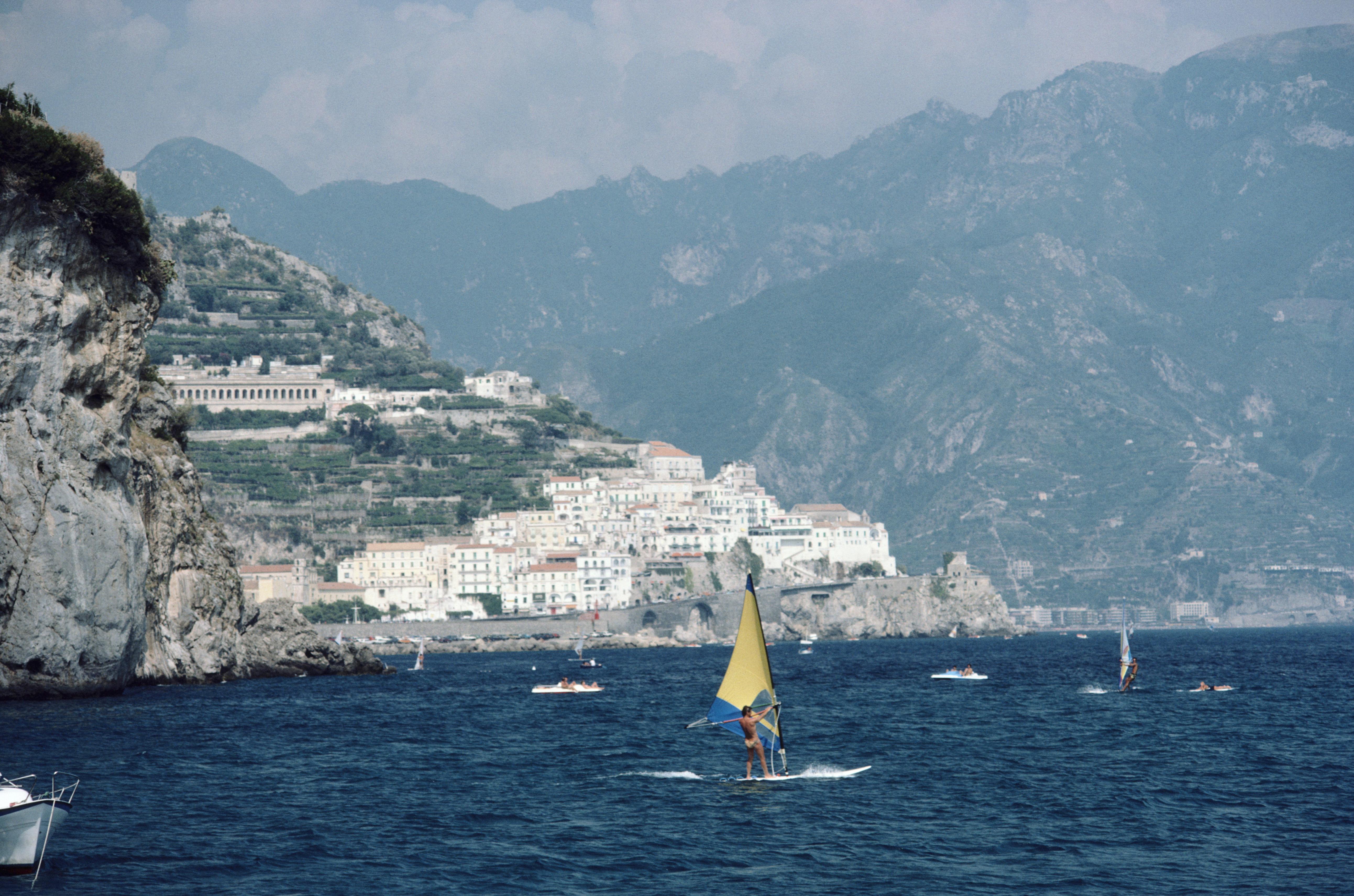 Slim Aarons Color Photograph - Amalfi Coast, Estate Edition
