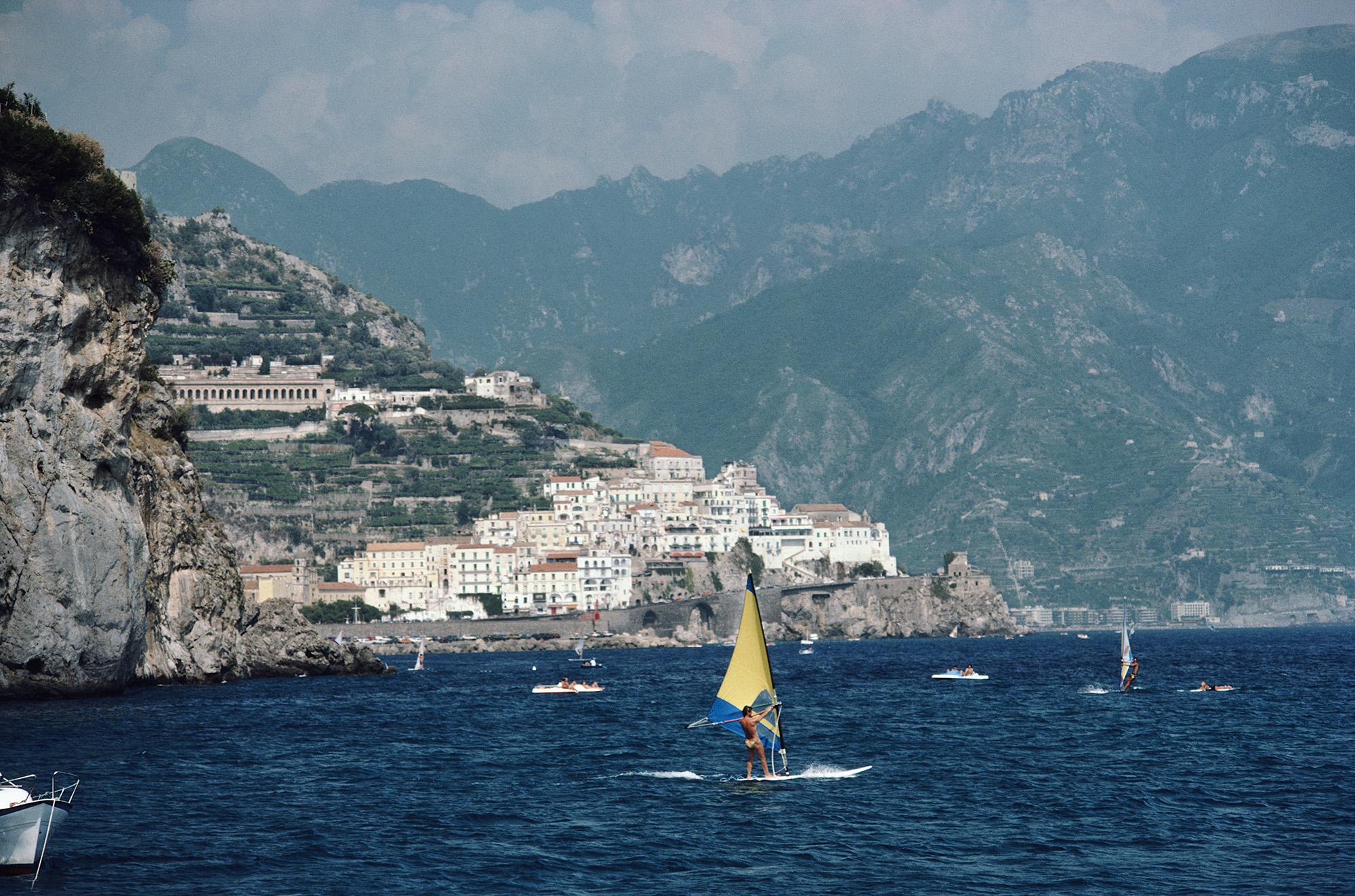 Amalfi Coast, Italy, Slim Aarons Estate Edition, Mid-Century Modern Photograph
