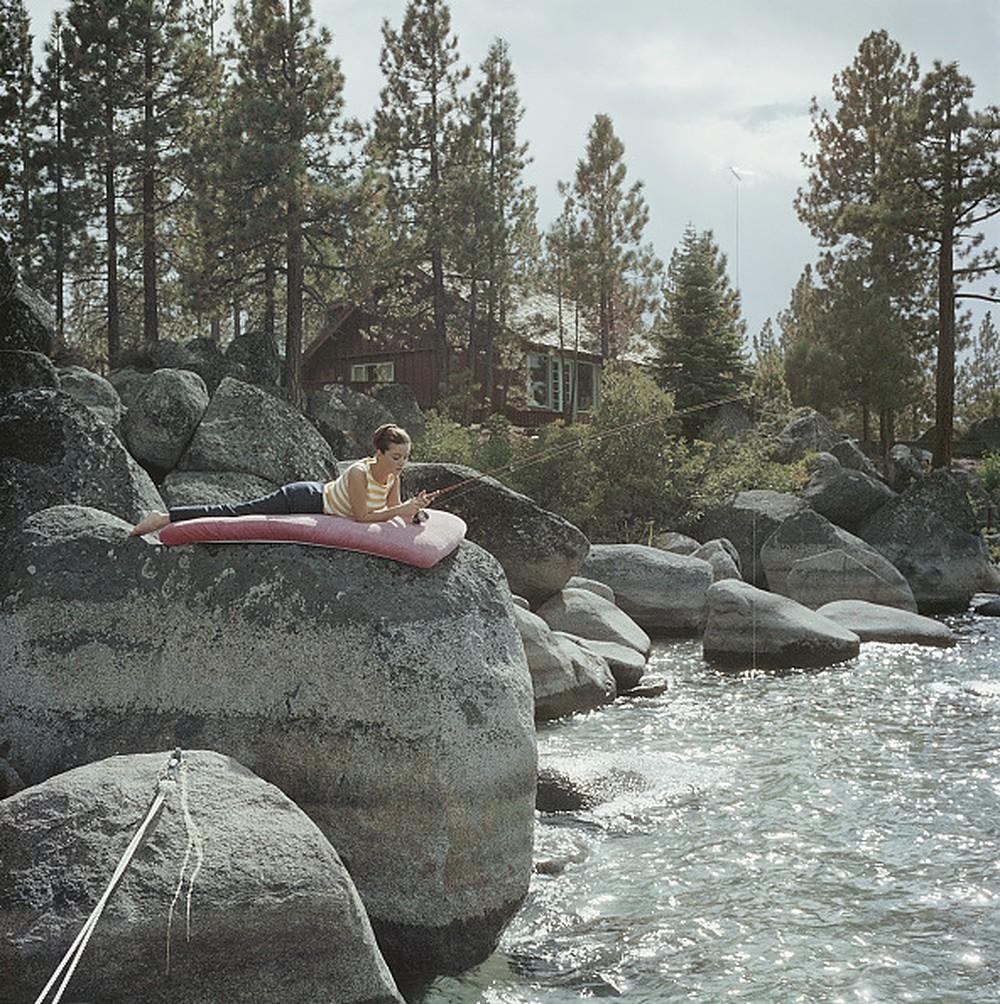 Slim Aarons Portrait Photograph - Anna Maria Alberghetti, 1959 - Limited Edition Estate Stamped Digital C-Type