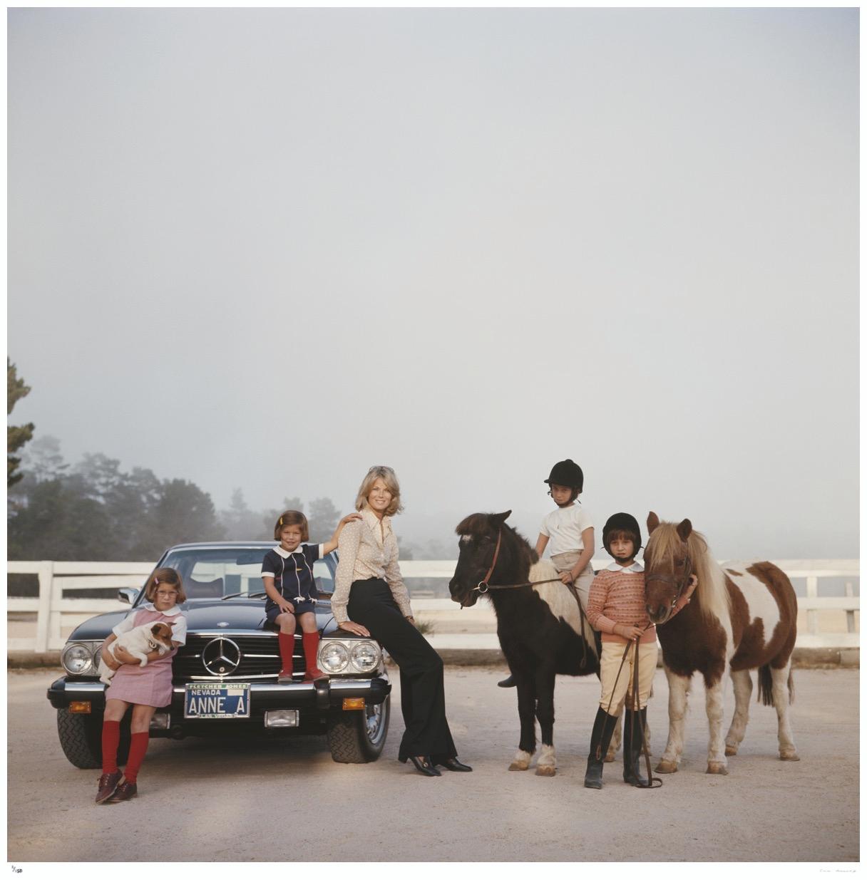 Anne Anka 1976 - Slim Aarons Estate Stamped
