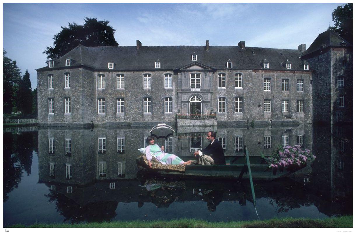 Annevoie 1980 - Slim Aarons Nachlass gestempelt