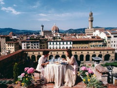 'Antonelli Sisters' 1983 Slim Aarons Limited Estate Edition