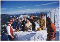 Apres Ski 1961 Slim Aarons Estate Stamped Edition
