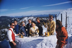 Apres Ski, Squaw Valley, Nachlassausgabe, Schneelandschaftsfotografie