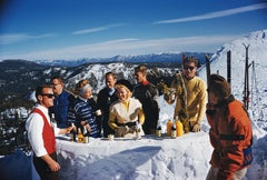 Apres Ski, Squaw Valley, Estate Edition, Snowscape Photograph