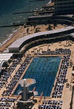 Ariel Pool, Miami - Fontainebleau Hotel Miami Florida Coastline Swimming Pool