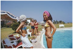 At The Von Pantzs 1967 - Slim Aarons Estate Stamped