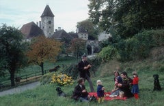 Vintage 'Auersperg Picnic' 1979 Slim Aarons Limited Estate Edition