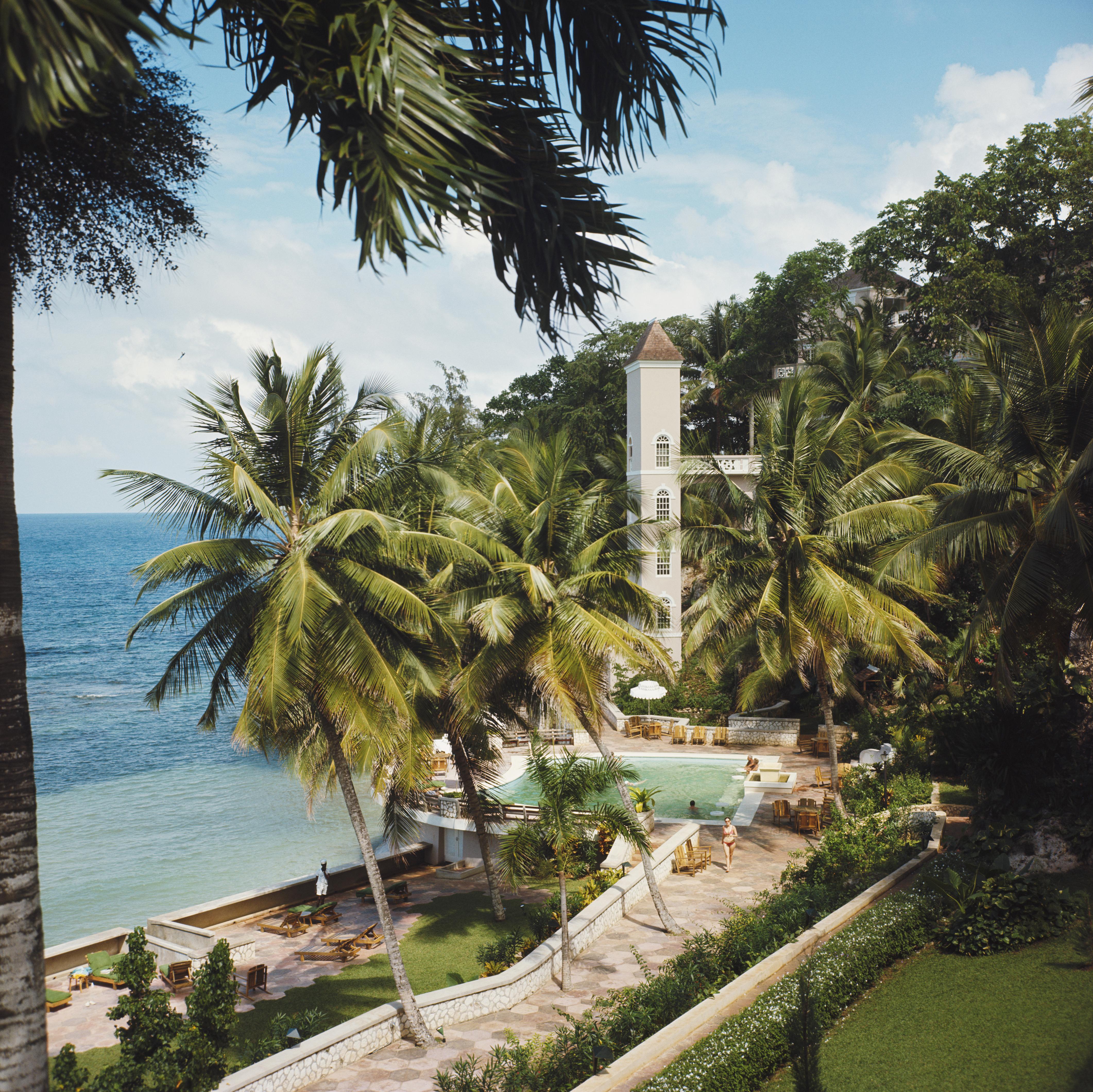 Slim Aarons Figurative Photograph - Bahamanian Hotel