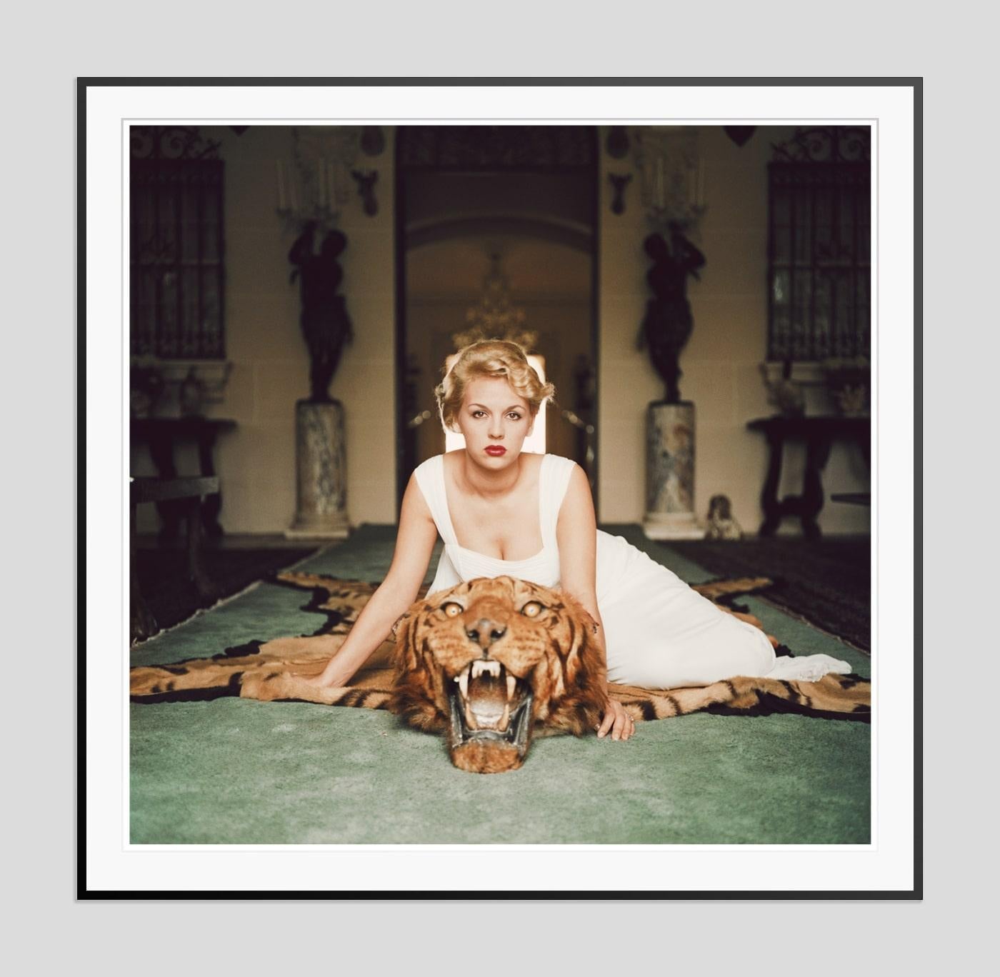 Beauty and the Beast 1959 Slim Aarons Estate Stamped Edition  For Sale 1