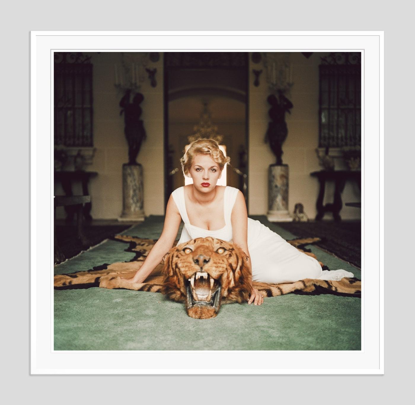 Beauty and the Beast 1959 Slim Aarons Estate Stamped Edition  For Sale 2