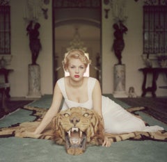 'Beauty And The Beast' 1959 Slim Aarons Limited Edition Estate Print - Oversize