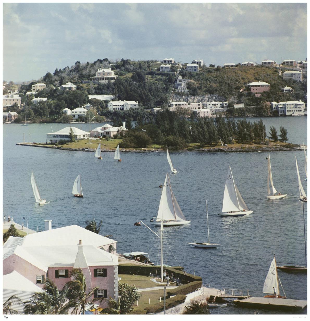 Bermuda View 1957 - Slim Aarons Estate Stamped