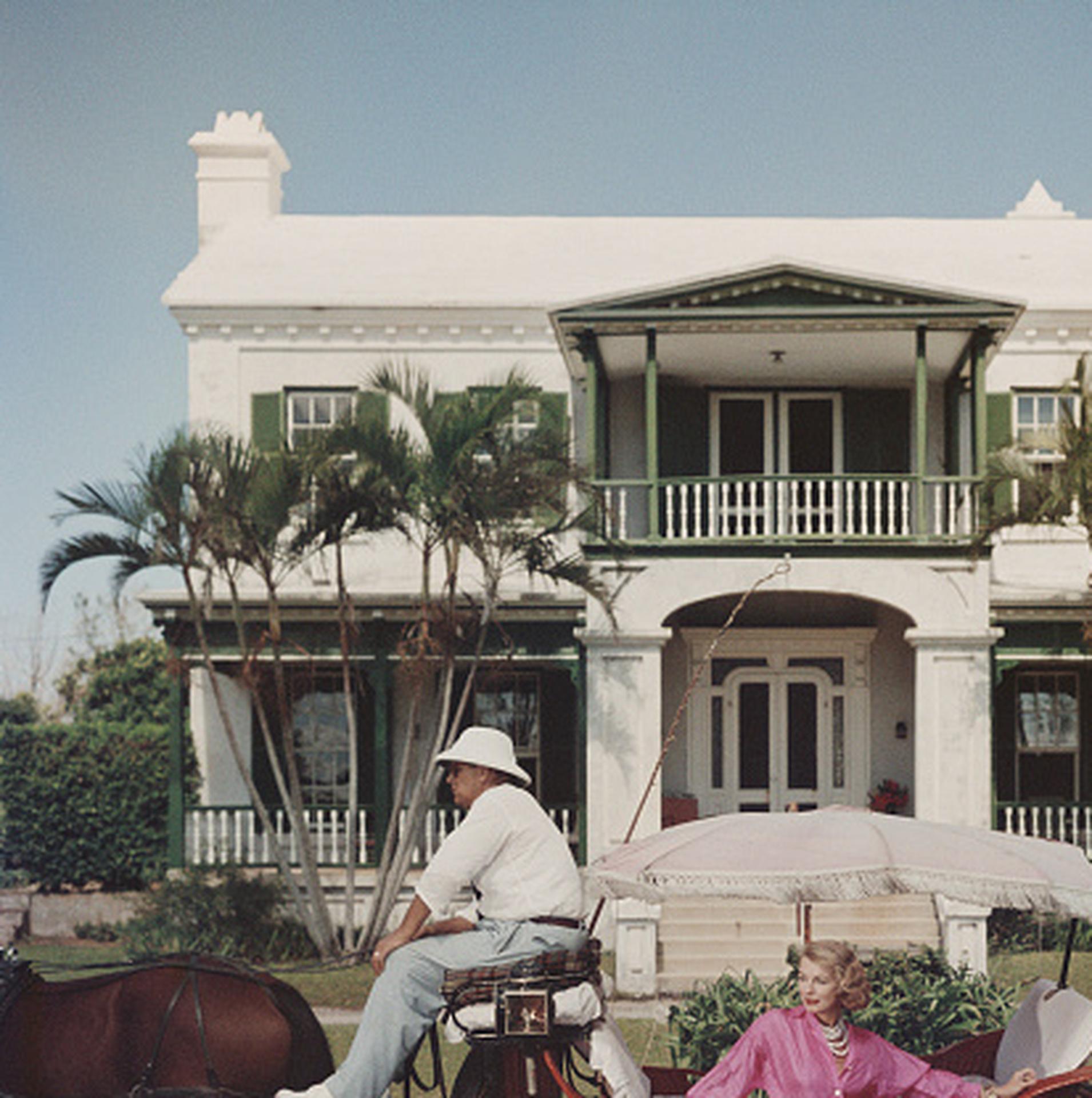 Bermudan Hostess, Bermuda, Estate Edition, Portrait Photograph For Sale 1
