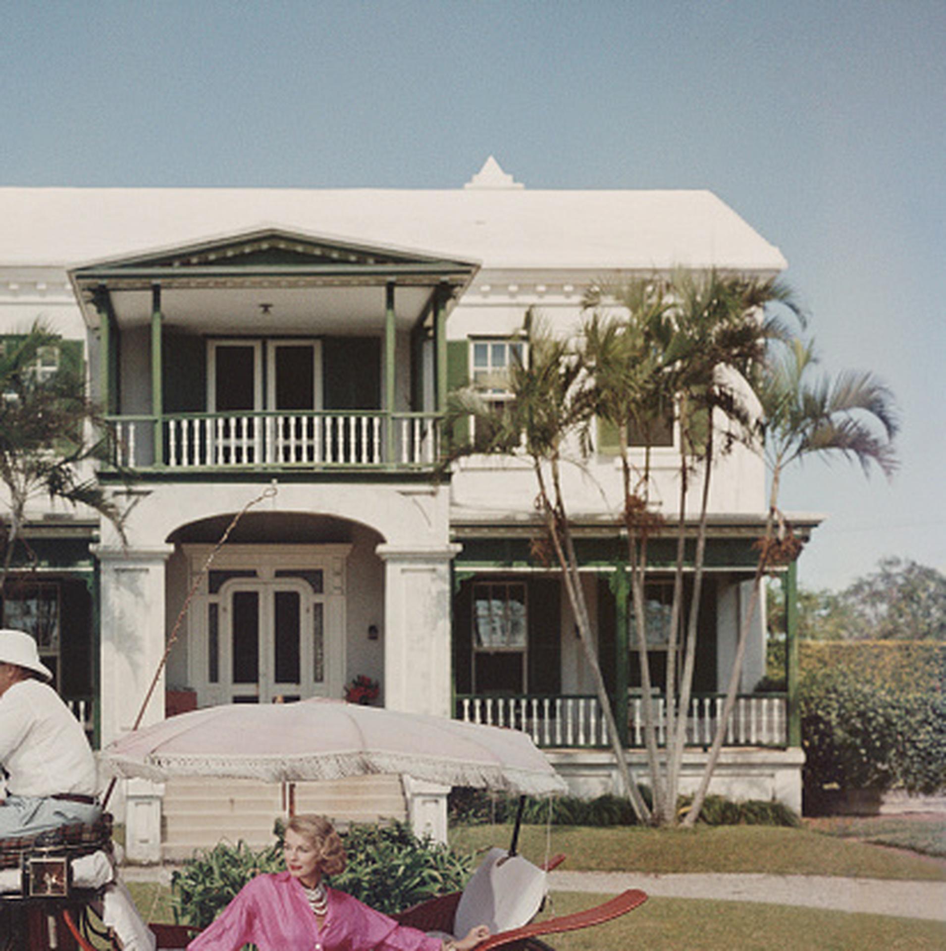Bermudan Hostess, Bermuda, Estate Edition, Portrait Photograph For Sale 2
