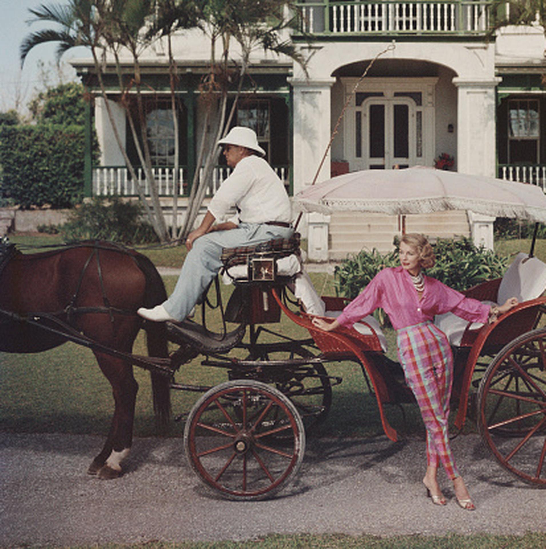 Bermudan Hostess, Bermuda, Estate Edition, Portrait Photograph For Sale 4