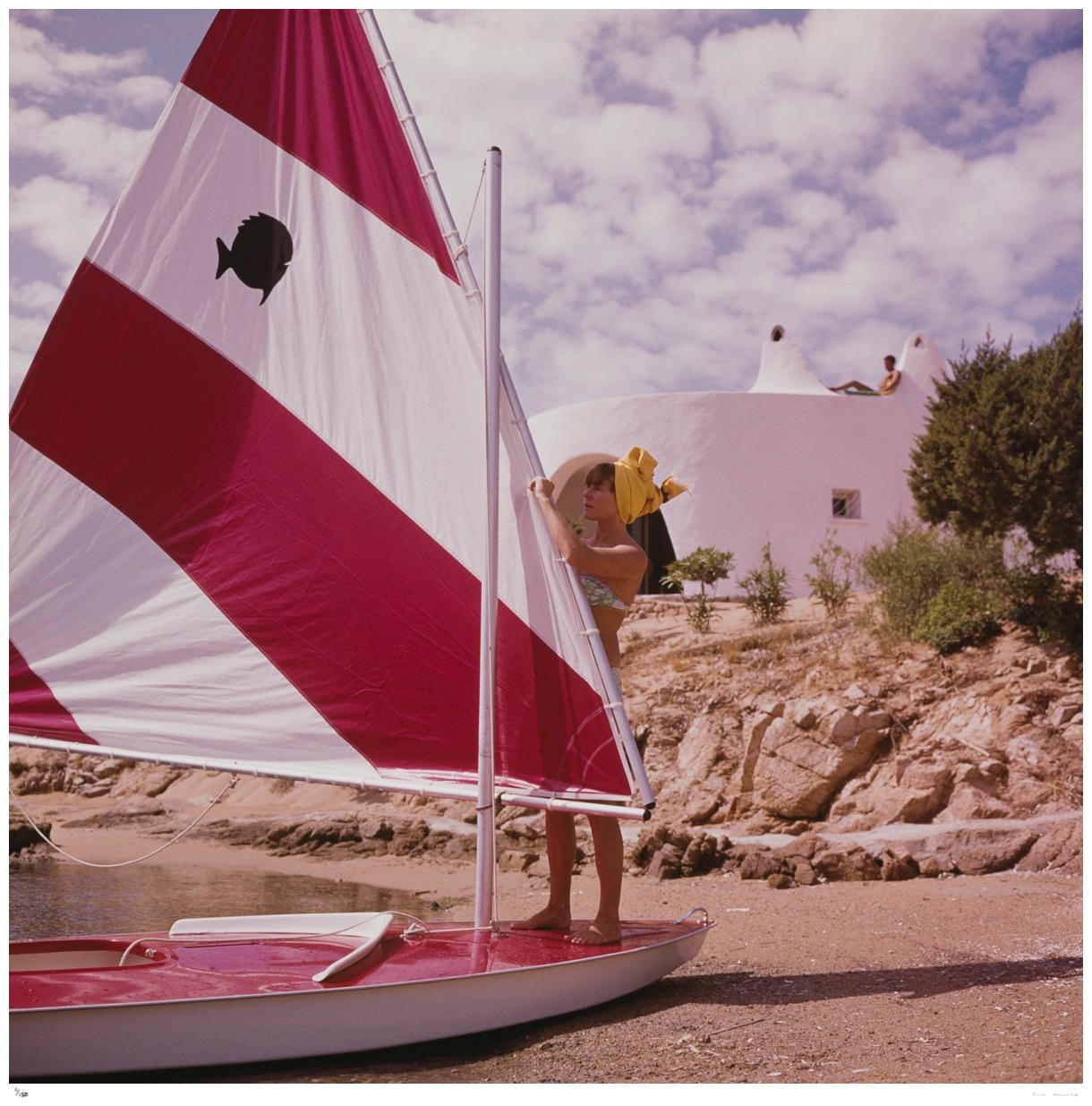 Bettina Graziani 1964 - Slim Aarons Estate Stamped