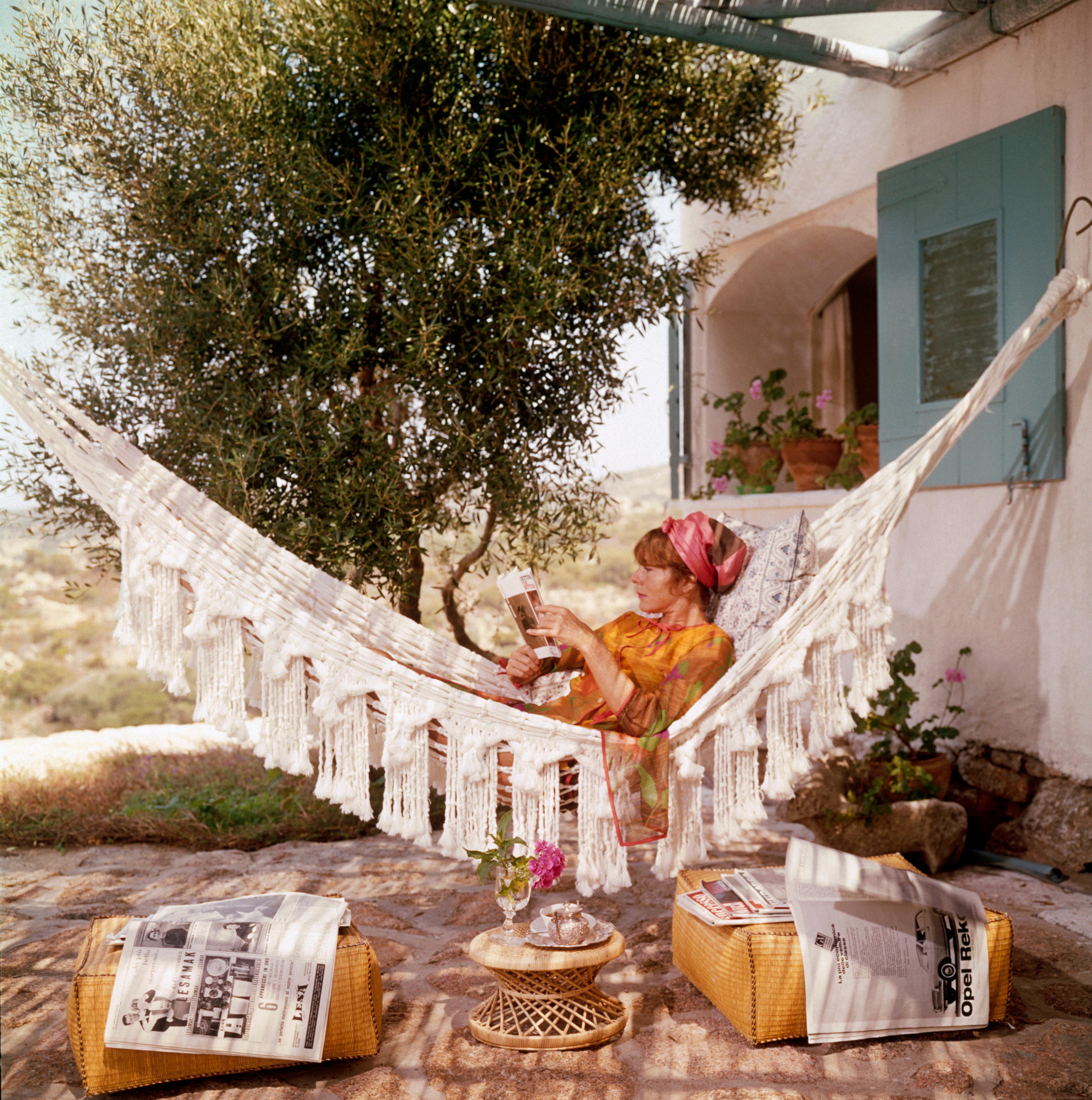 Slim Aarons Portrait Photograph - Bettina Graziani, Estate Edition