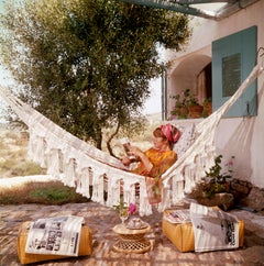 Bettina Graziani Slim Aarons Estate Stamped Print