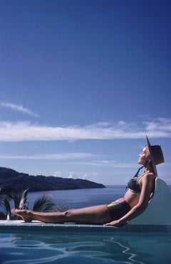 Entre la mer et le ciel, photographie de la collection Slim Aarons