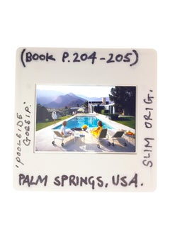Beverly Hills Hotel 1957 - Slim Aarons Limited Estate Stamped