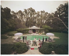 Beverly Hills Pool Party 1952 - Slim Aarons Estate Stamped