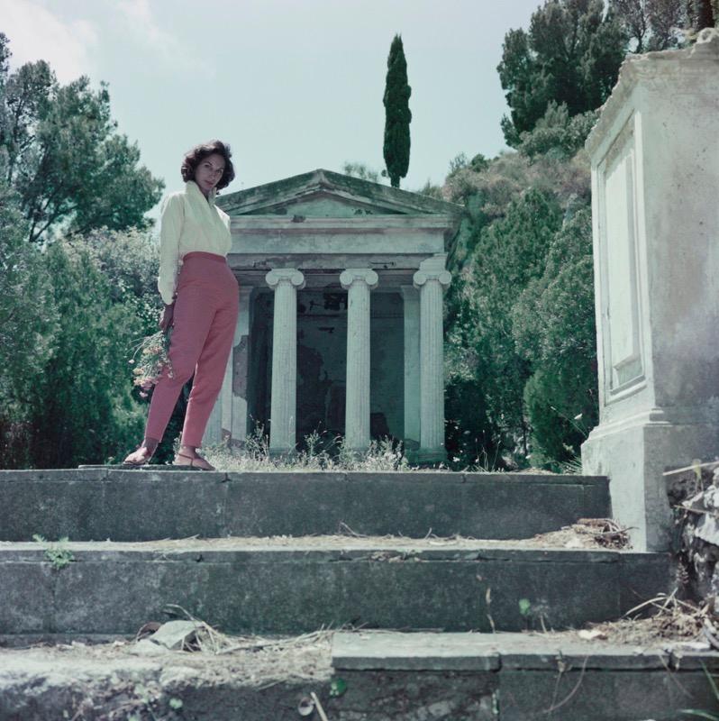 Portrait Photograph Slim Aarons - Bianca Volpato (1958) Edition limitée estampillée - Grande XL