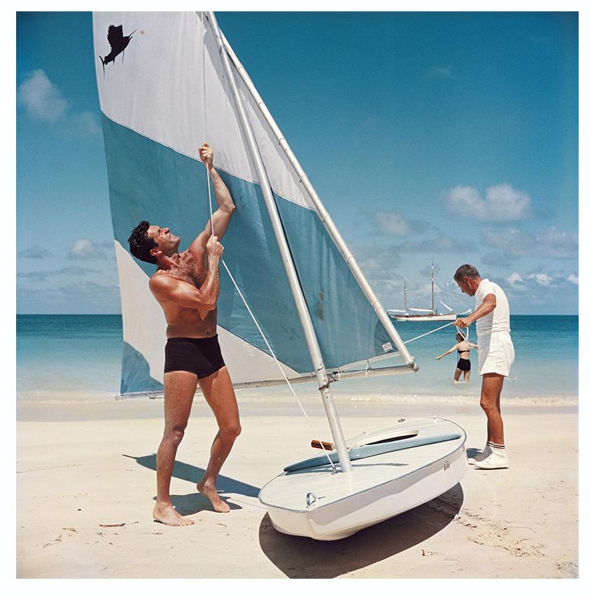 La navigation de plaisance à Antigua 1961 - Slim Aarons Estate Stamped
