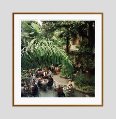 Brunch At Brennans 1960 Slim Aarons Estate Edizione con francobollo