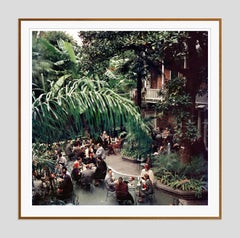 Brunch At Brennans 1960 Slim Aarons Estate Edizione con francobollo